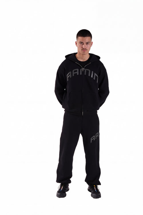 Bow zip-up