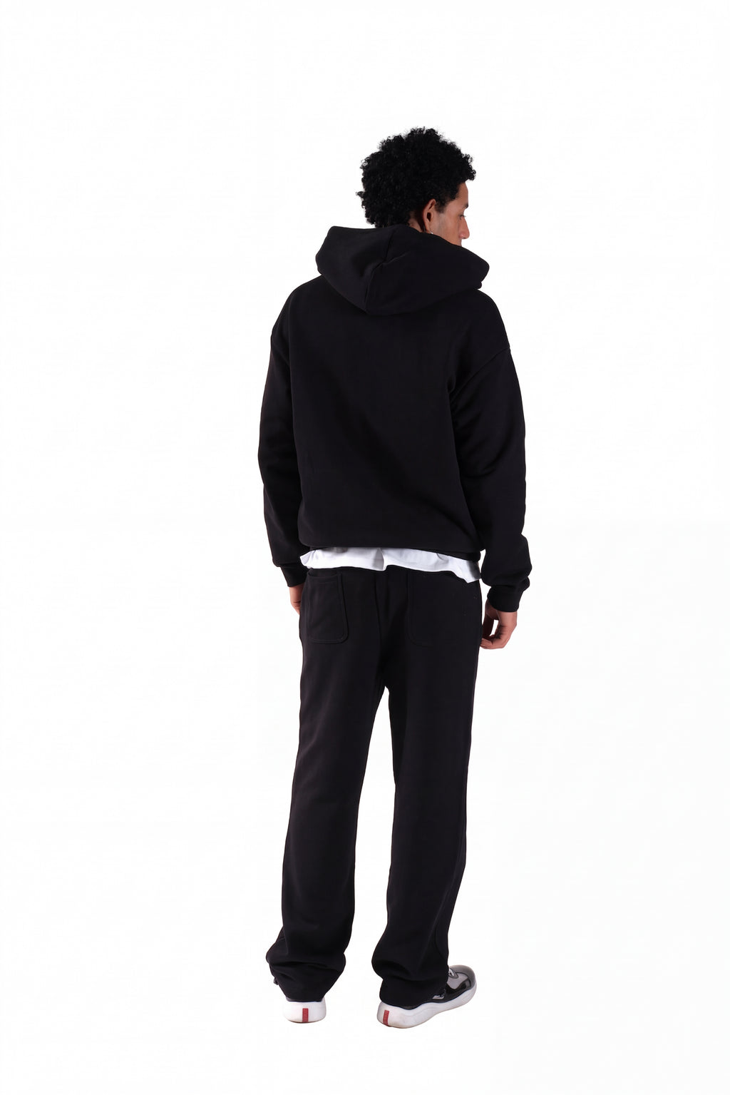 Blanc zip-up