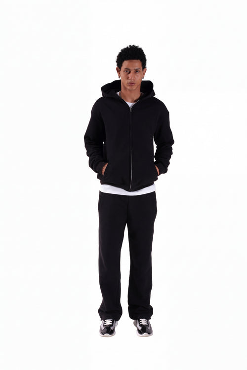 Blanc zip-up